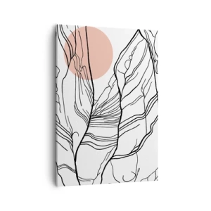 Obraz na plátně - V síti větviček - 50x70 cm