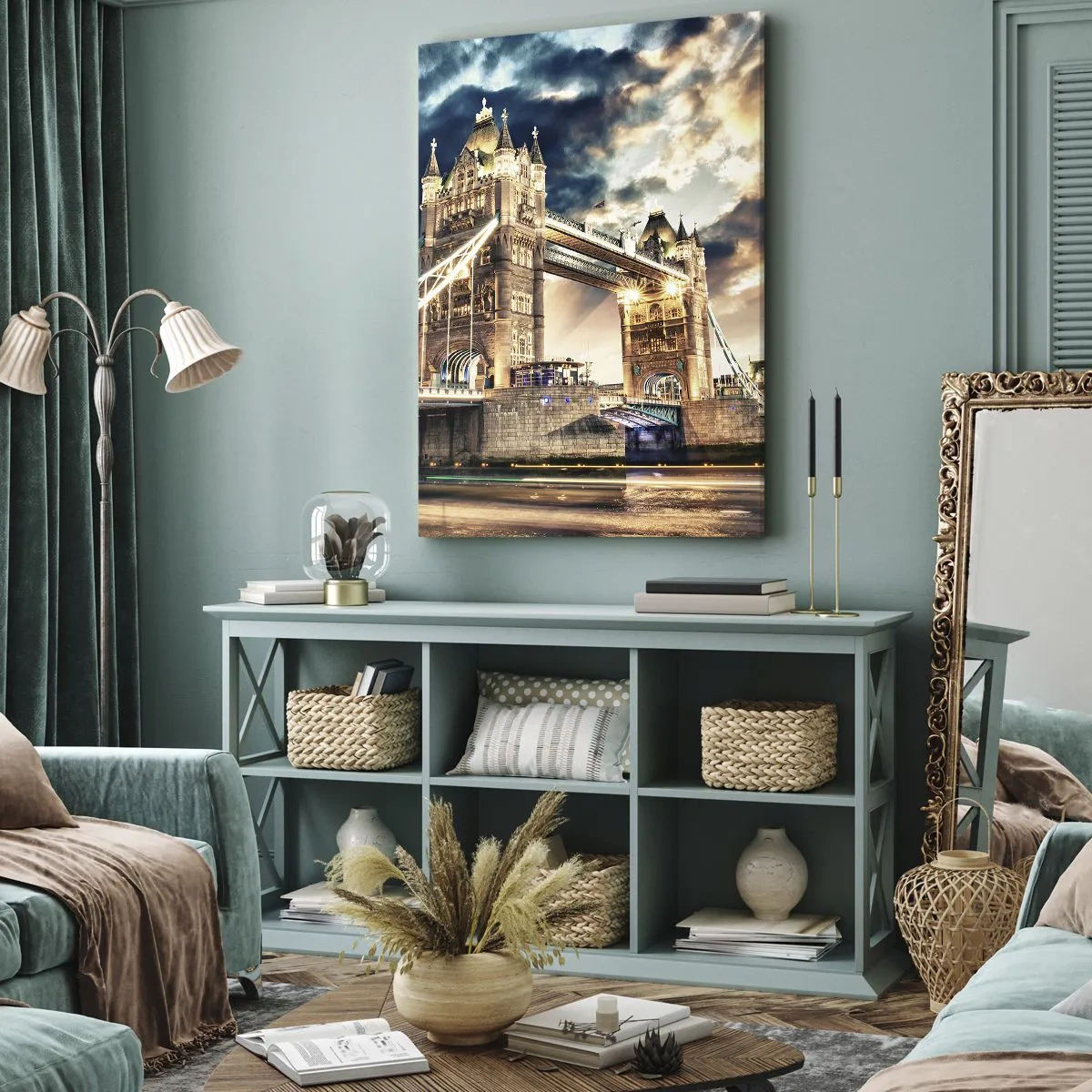 Obraz na plátně - Pomník viktoriánského impéria - 45x80 cm