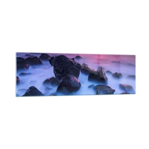 Obraz na skle - Narozeniny v lesku a v mlze - 160x50 cm