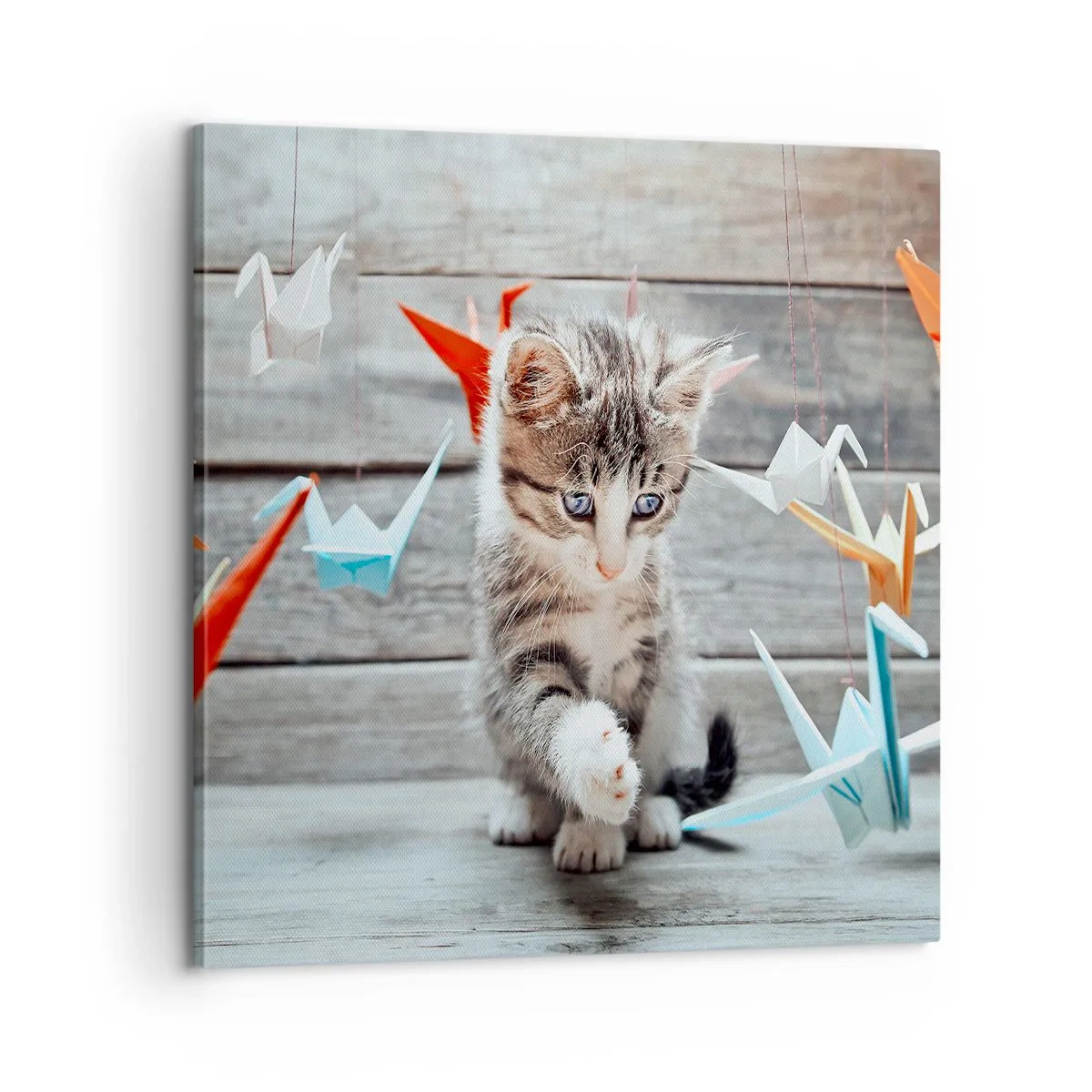 Obraz na plátně - První lekce - 60x60 cm