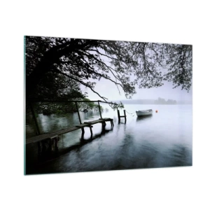 Obraz na skle - Už odpočíváš - 100x70 cm