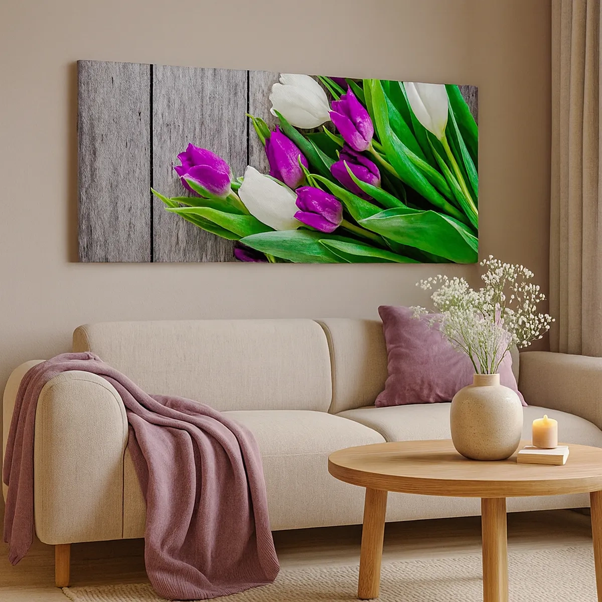 Obraz na plátně - V den jarního svátku - 30x30 cm