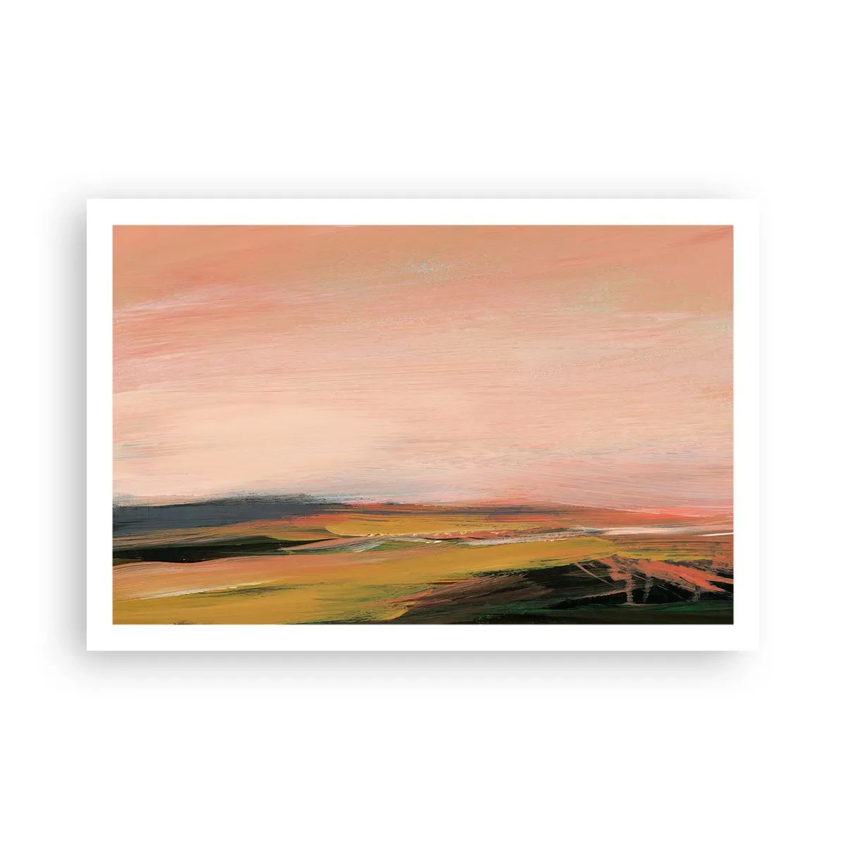 Plakát - V růžových tónech - 91x61 cm