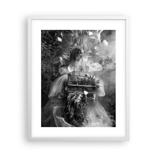 Plakát v bílém rámu - Matka Příroda - 40x50 cm