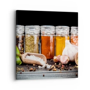 Obraz na plátně - Aby měl život chuť - 40x40 cm