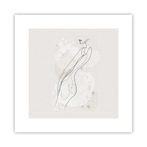 Plakát - Zabloudit pohledem - 30x30 cm