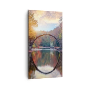 Obraz na plátně - Za zrcadlem - 55x100 cm