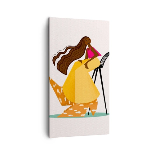 Obraz na plátně - Móda je také zábava - 45x80 cm