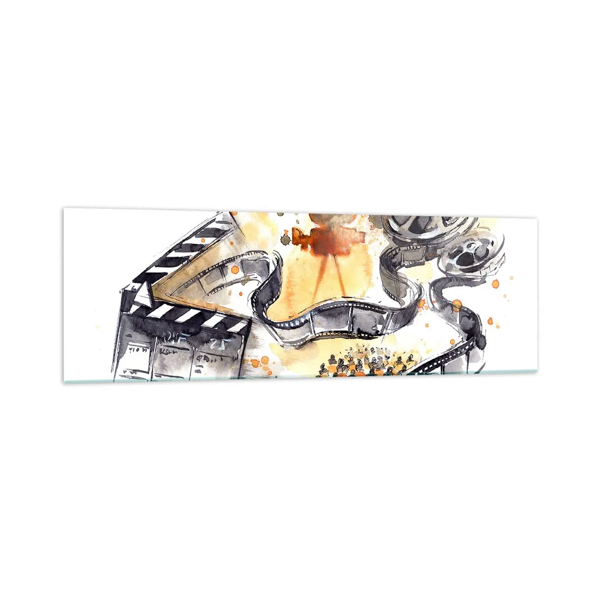 Obraz na skle - V krajině snů - 160x50 cm