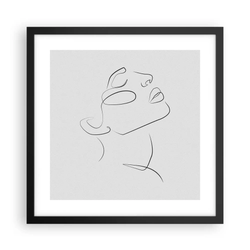 Plakát v černém rámu - Meandry snu - 40x40 cm