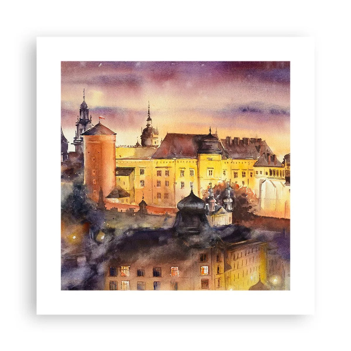 Plakát - Historie a pohádka - 40x40 cm