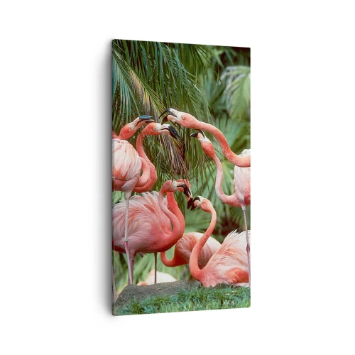 Obraz na plátně - Odpolední drby - 45x80 cm