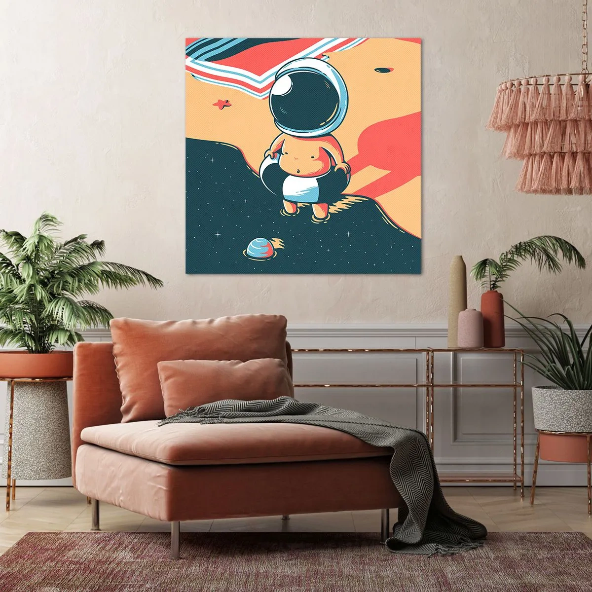 Obraz na plátně - Z jiné perspektivy - 60x60 cm