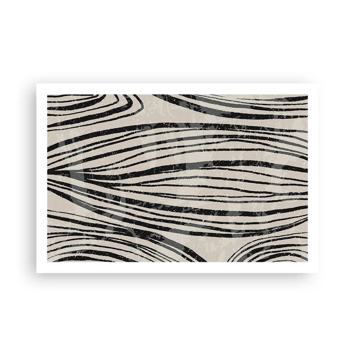 Plakát - Močál s liniemi - 91x61 cm