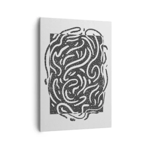 Obraz na plátně - Abstrakce: tanec radosti - 50x70 cm