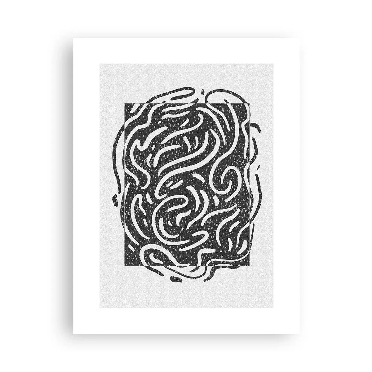 Plakát - Abstrakce: tanec radosti - 30x40 cm