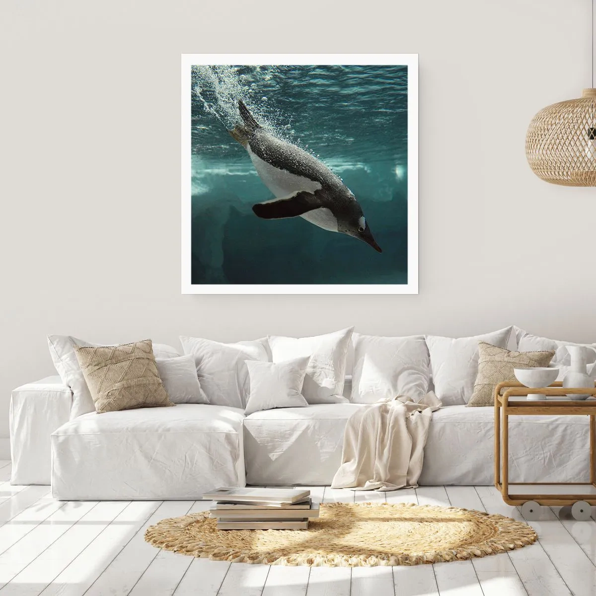 Plakát - Vítejte v mém světě - 50x50 cm