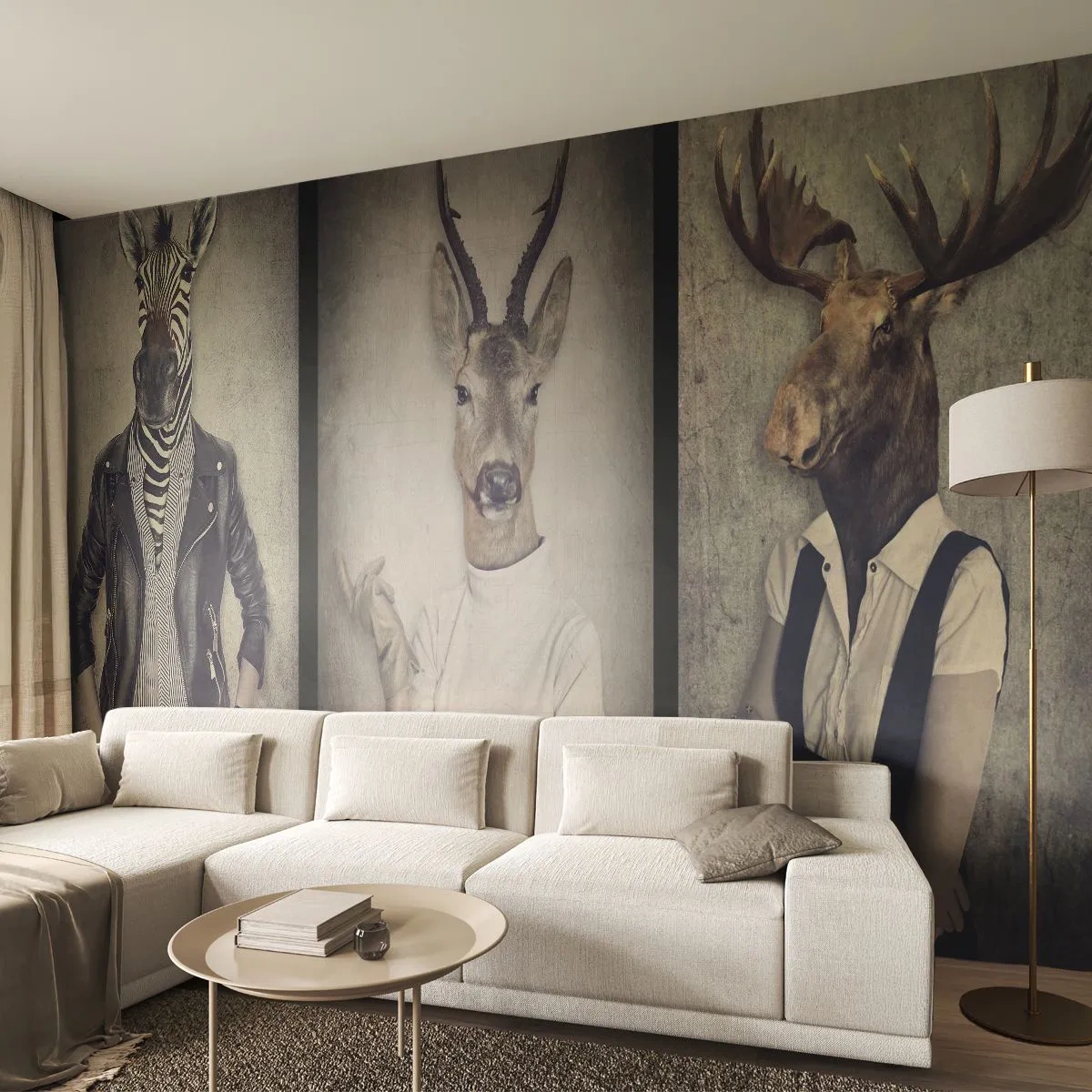 Fototapeta Samolepicí Deluxe Sticker - Ať promluví gesta - Abstrakce, Fantazie, Žebra - 250x175 cm