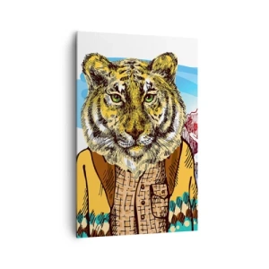 Obraz na plátně - Není tak divoký jak ho kreslí - 80x120 cm