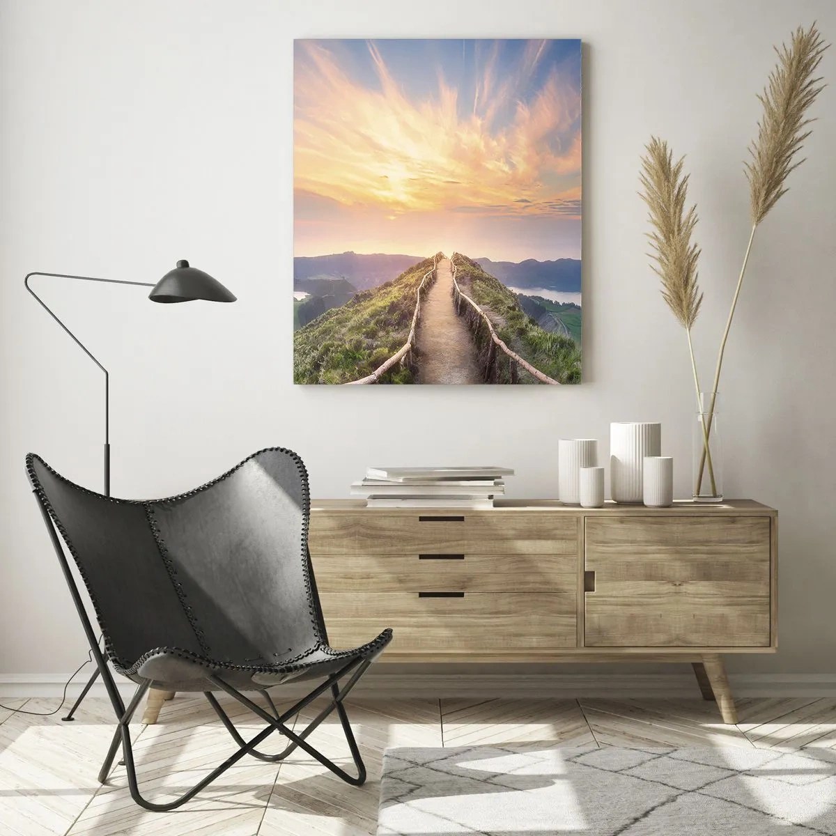 Obraz na skle - Blízko nebe - 50x70 cm