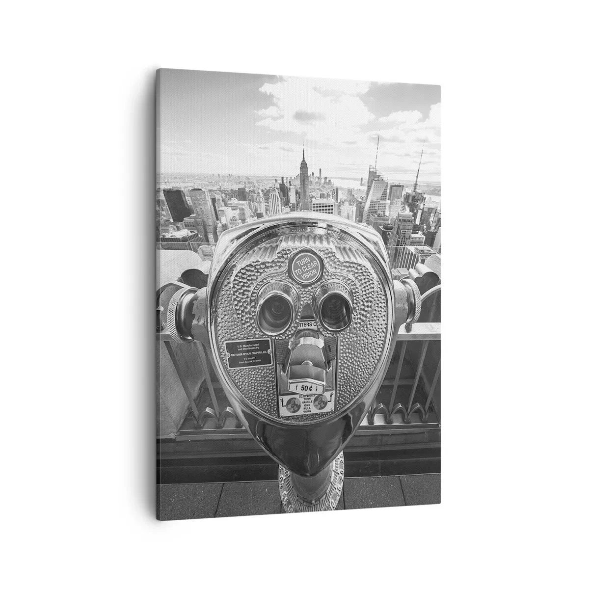 Obraz na plátně - Město nad městy - 50x70 cm