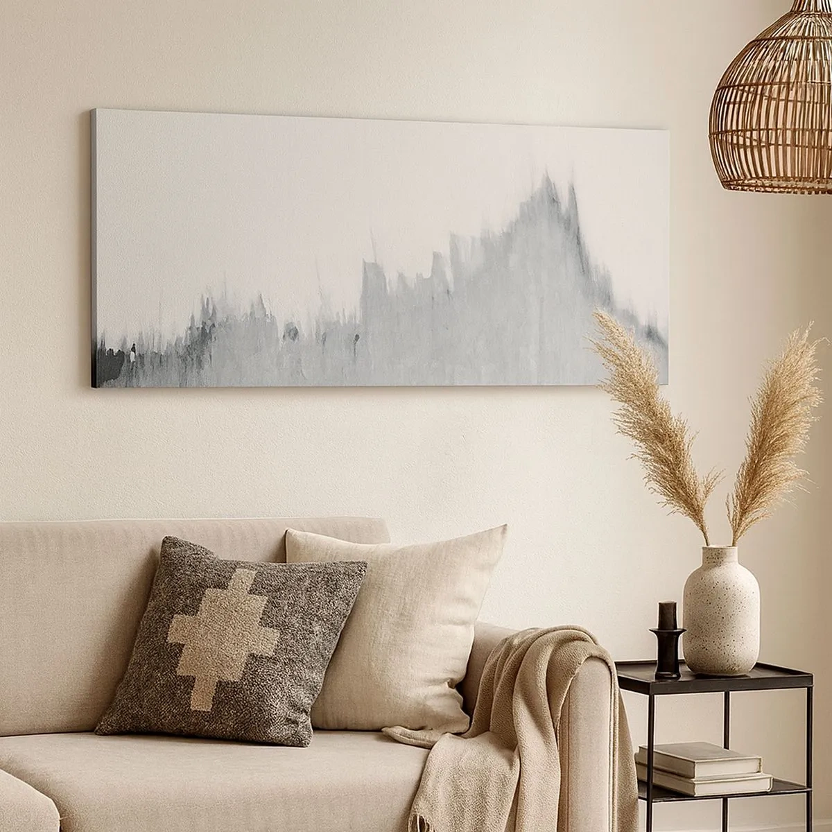 Obraz na plátně - Tajemný záznam - 100x40 cm