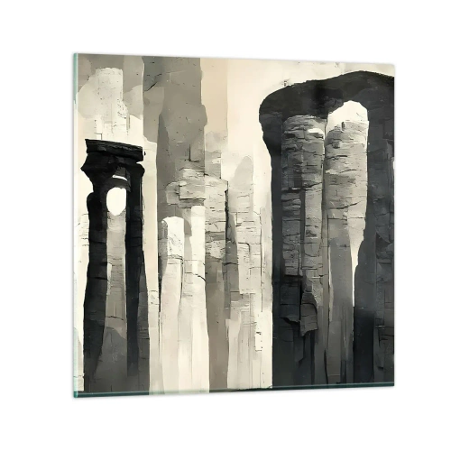 Obraz na skle - Majestátnost starožitnosti - 60x60 cm
