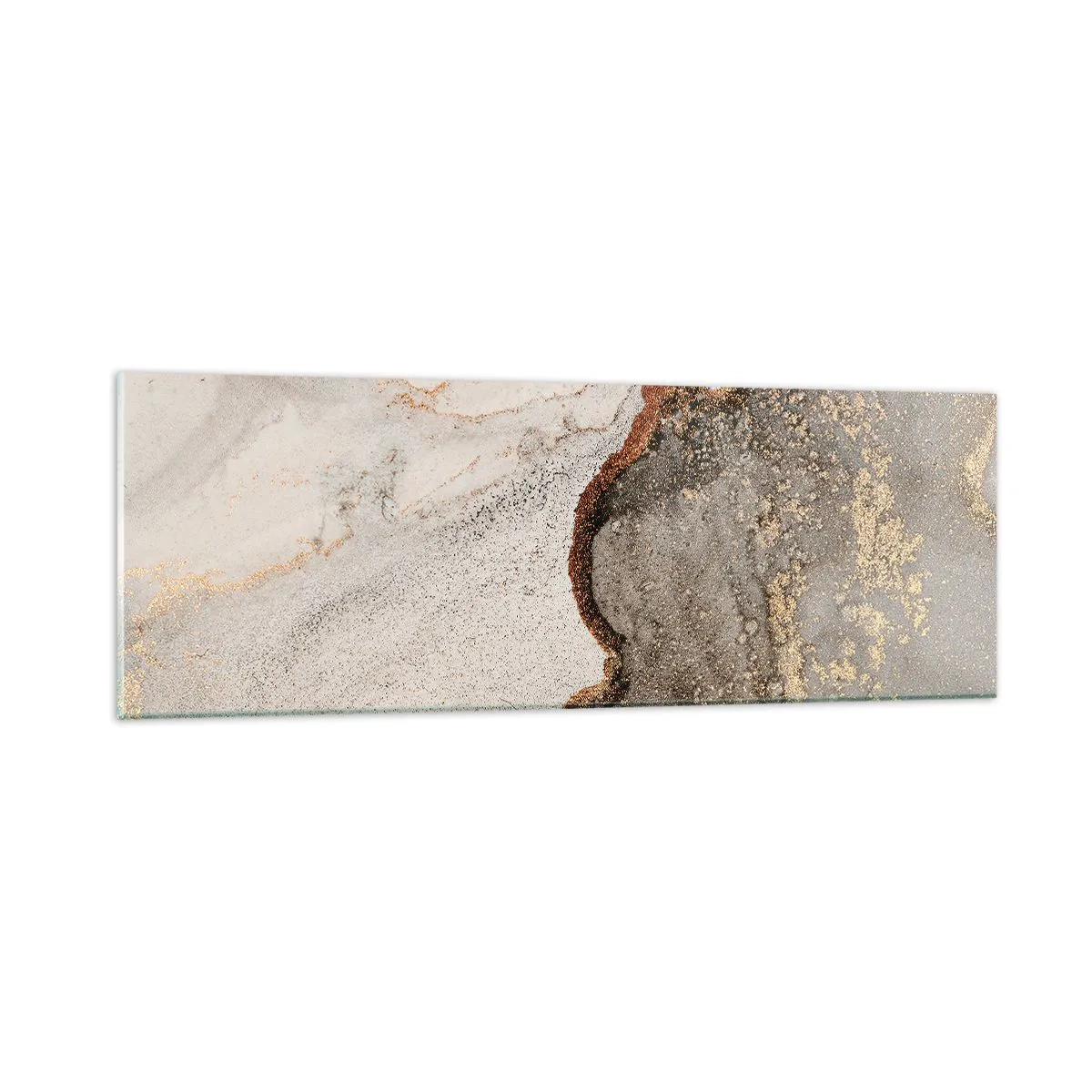 Obraz na skle - Na hranici barev - 90x30 cm