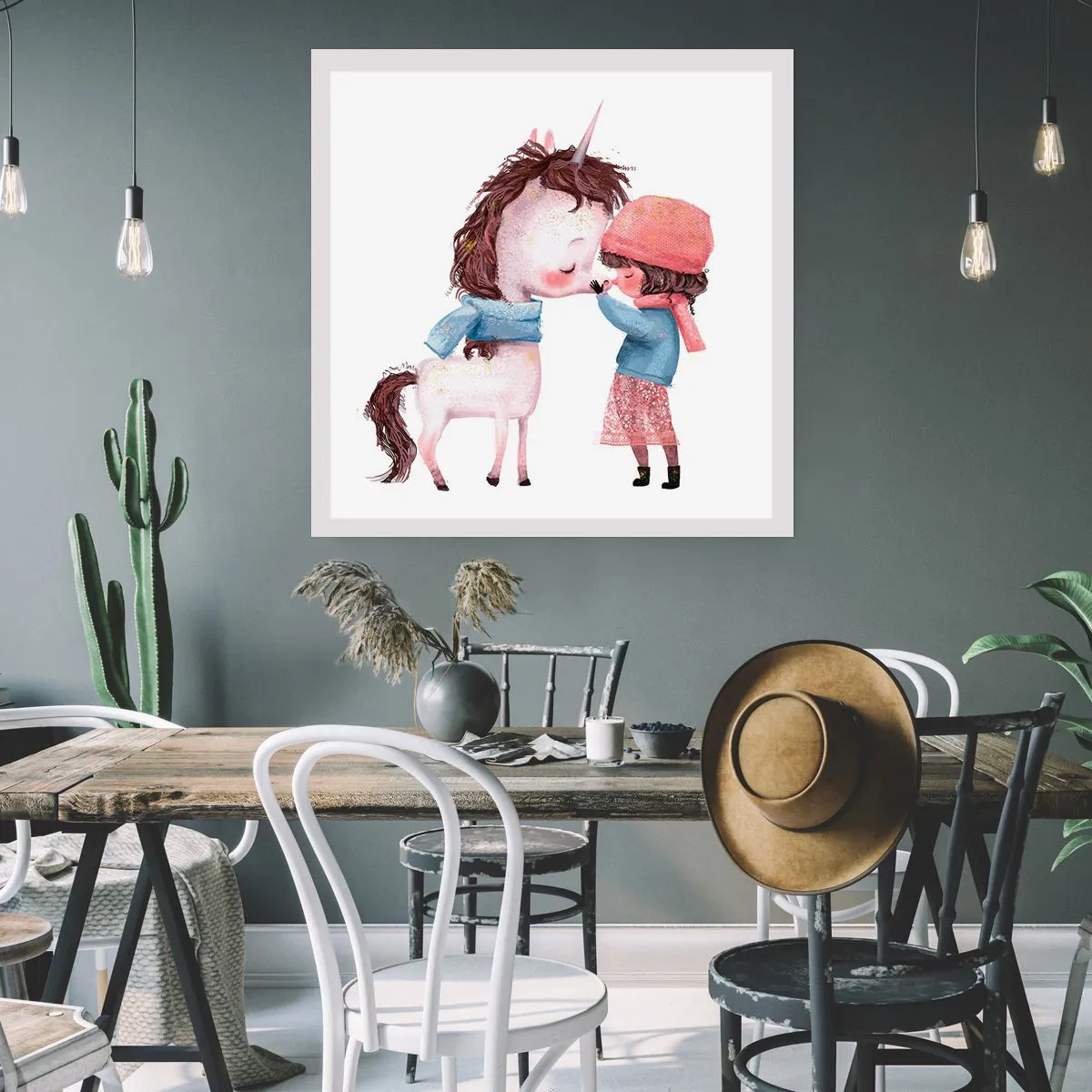 Plakát - Zimní příběh - 50x50 cm