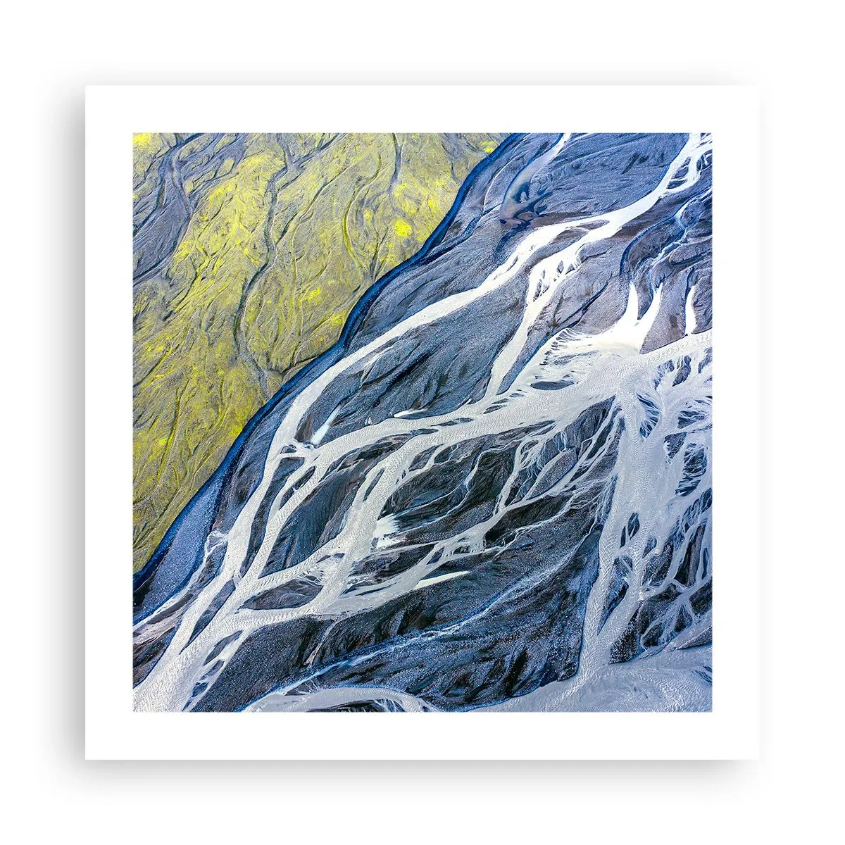 Plakát - Jeskynní malby přírody - 50x50 cm