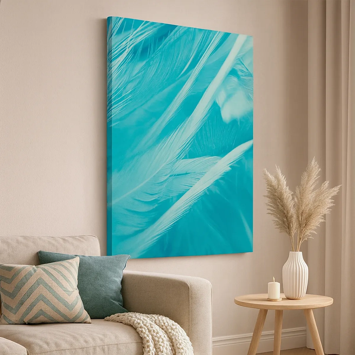 Obraz na plátně - Utonout v chmýří - 50x70 cm