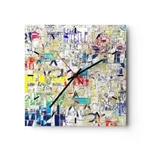 Nástěnné hodiny - Prostě potěší oči - 30x30 cm