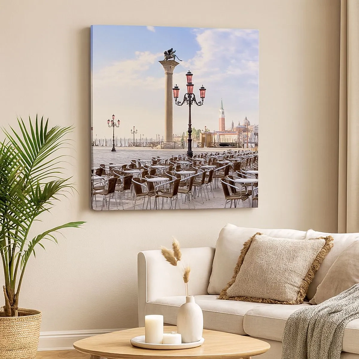 Obraz na plátně - Zveme, vše připraveno - 30x30 cm