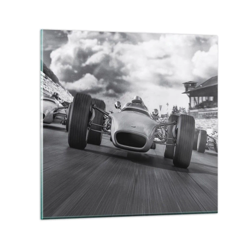 Obraz na skle - Tohle je síla! - 40x40 cm