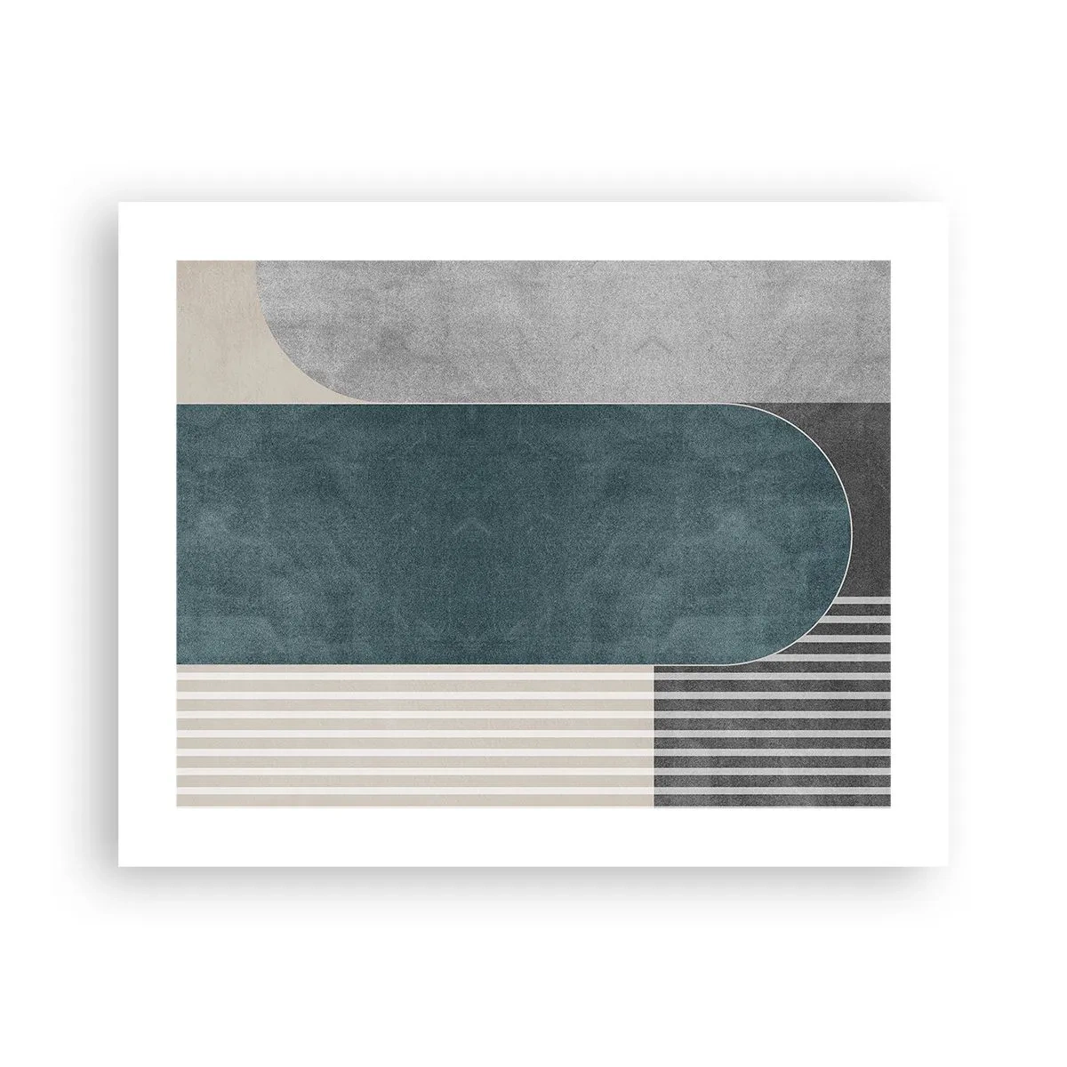 Plakát - Kompozice na úrovni - 50x40 cm