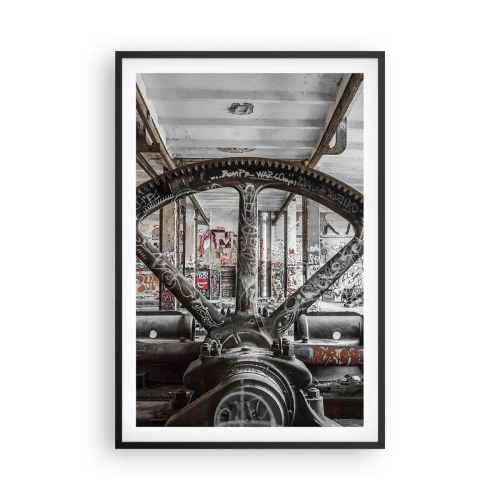 Plakát v černém rámu - Tajný život továrny - 61x91 cm