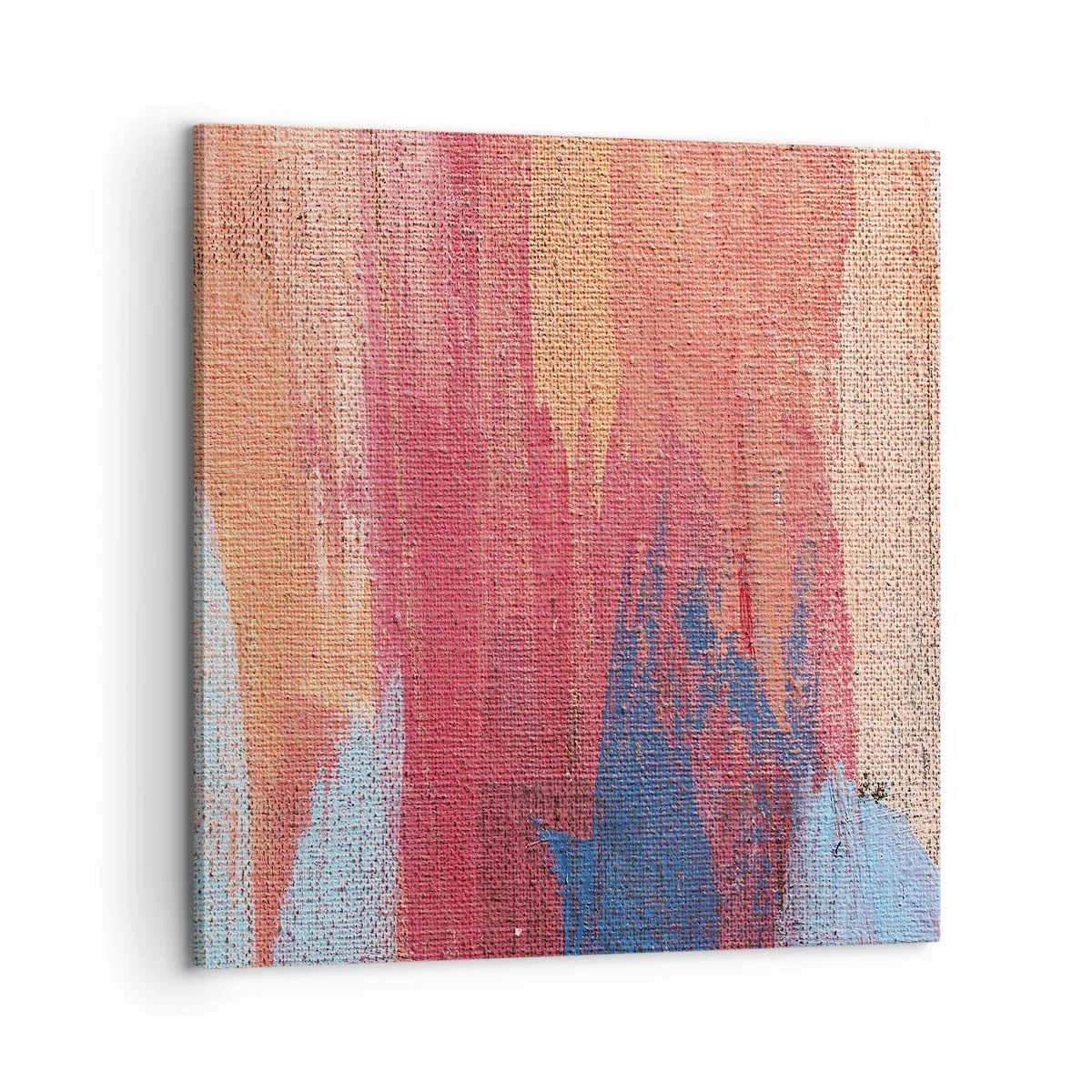Obraz na plátně - Stékat duhou - 60x60 cm