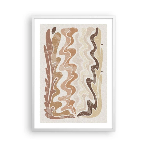 Plakát v bílém rámu - Dobrá energie – dobré emoce - 50x70 cm
