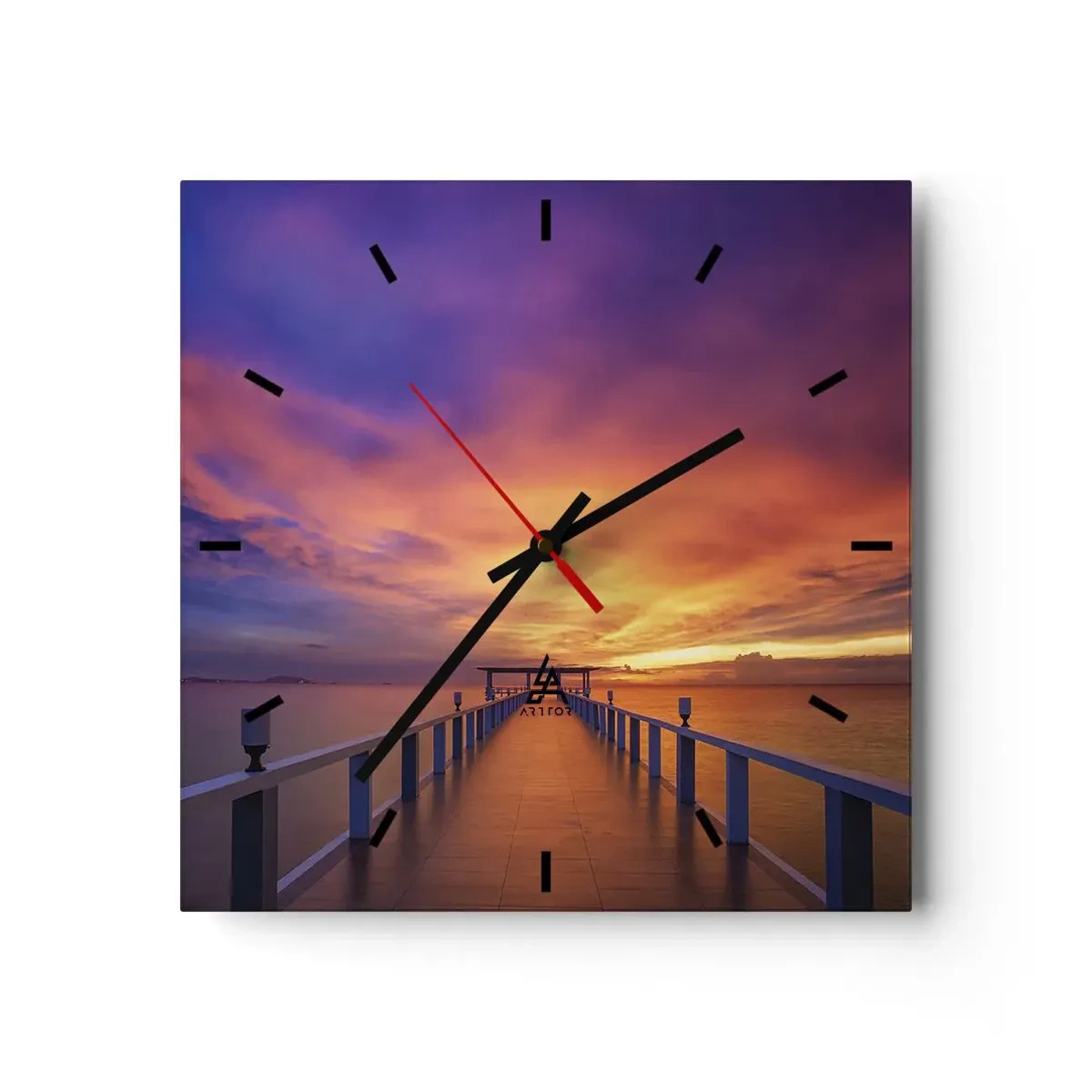 Nástěnné hodiny - Bez konce - 40x40 cm