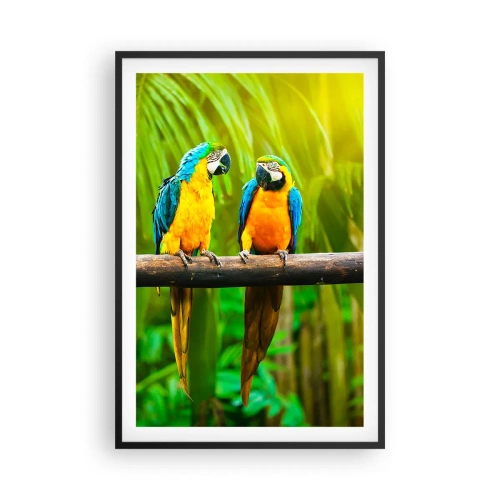 Plakát v černém rámu - Slyšela jsi, že ona…? - 61x91 cm