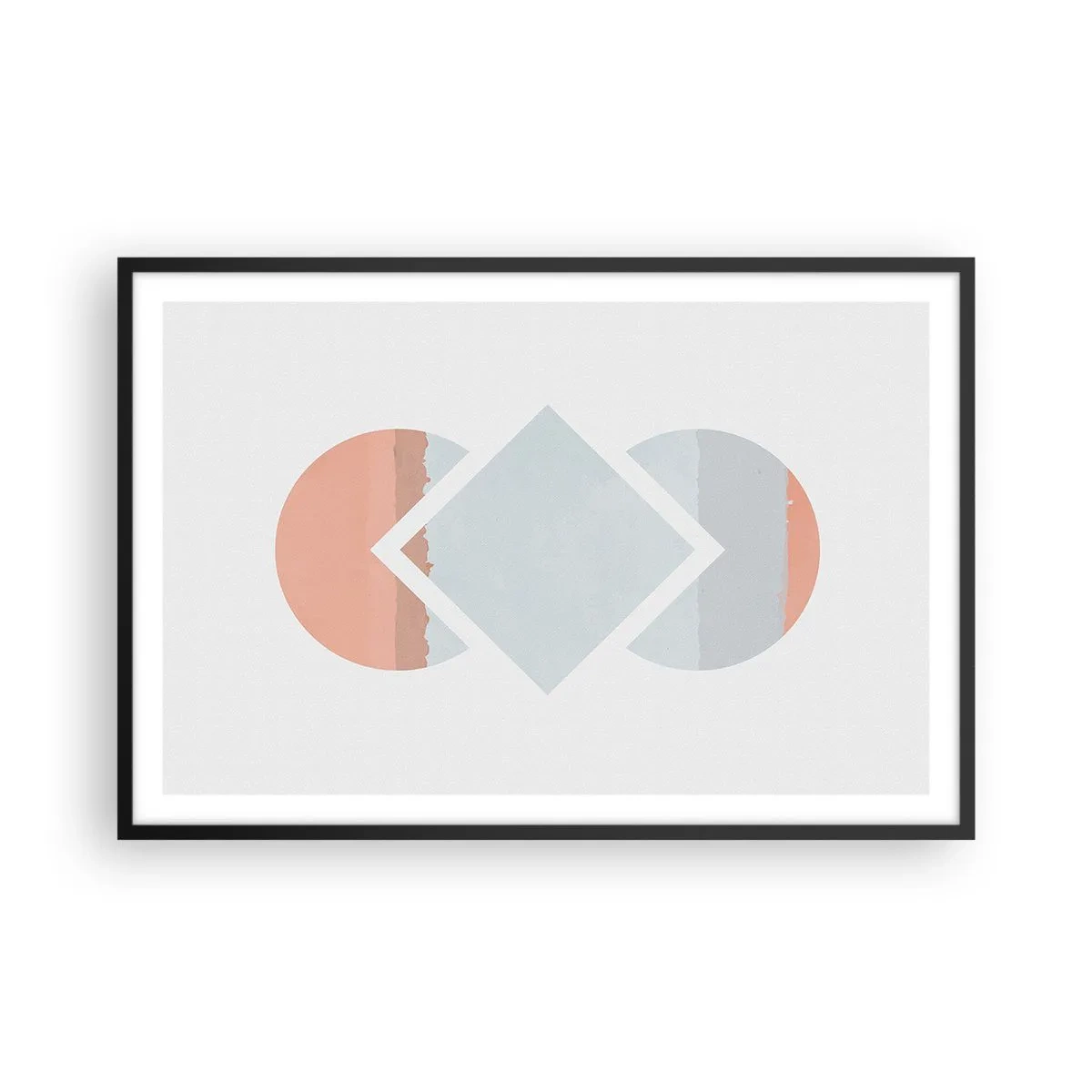 Plakát v černém rámu - Situace je jasná - 91x61 cm