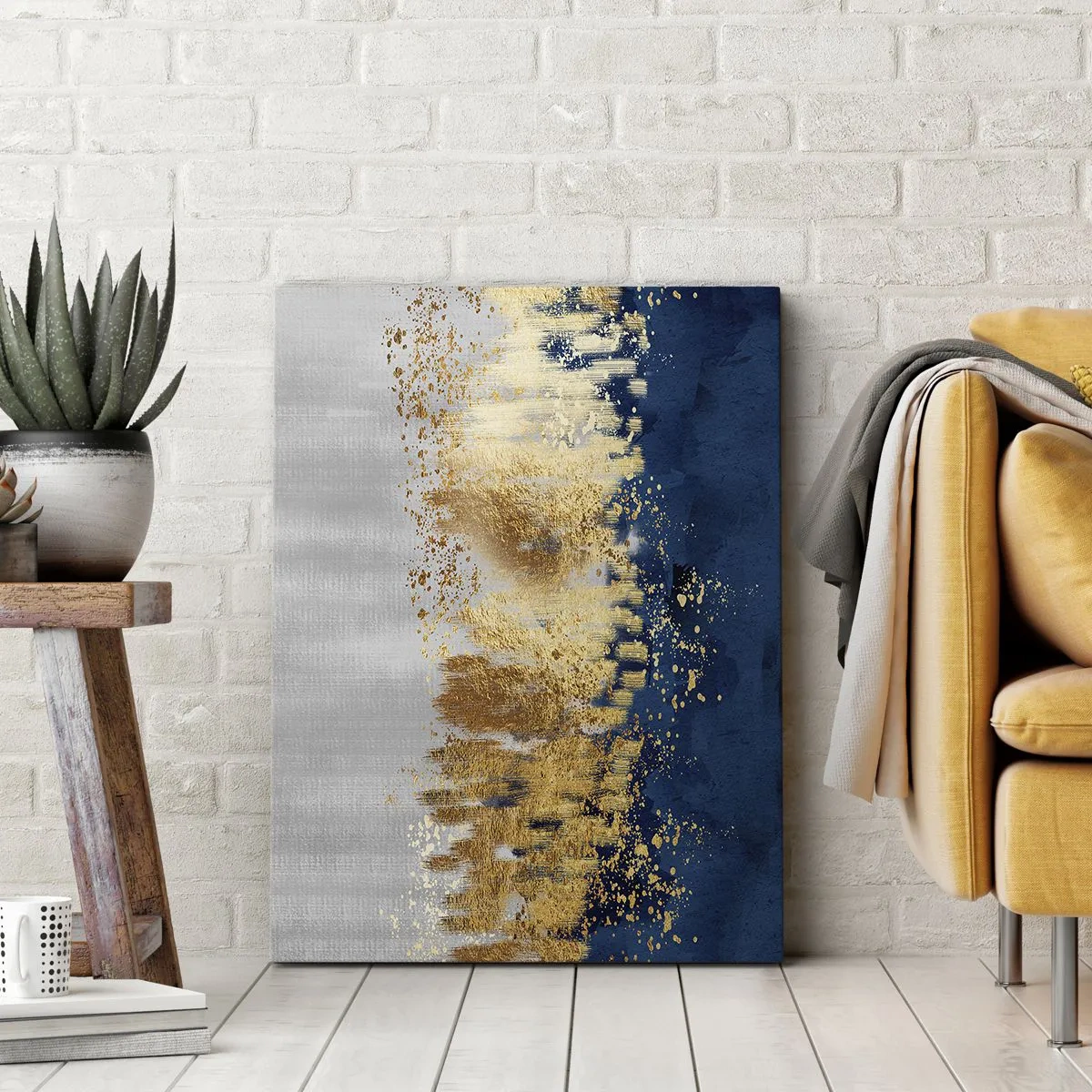 Obraz na plátně - Moderní kompozice s jiskrou - 50x70 cm