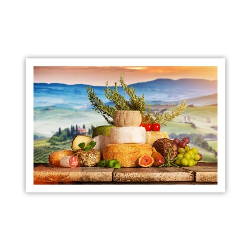 Plakát - Italská radost ze života - 91x61 cm