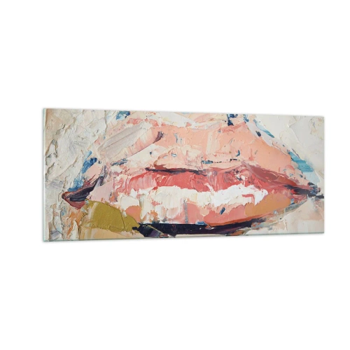 Obraz na skle - Probouzí smysly - 100x40 cm