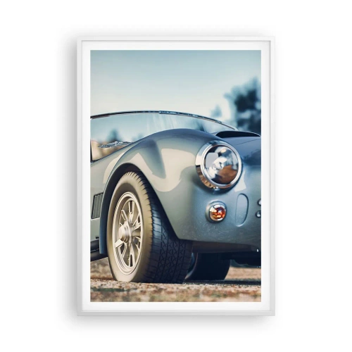 Plakát v bílém rámu - Protože na stylu záleží - 70x100 cm