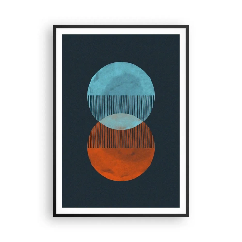 Plakát v černém rámu - Astronomická fantazie - 70x100 cm