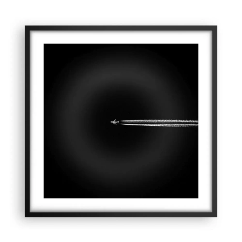 Plakát v černém rámu - Do jiné dimenze - 50x50 cm
