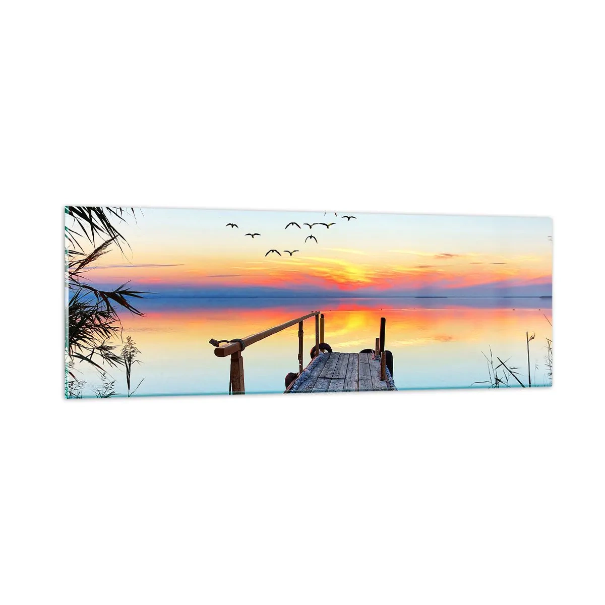 Obraz na skle - Je čas vrátit se… - 90x30 cm