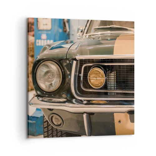 Obraz na plátně - Setkání s legendou - 60x60 cm