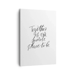 Obraz na plátně - Cítíte to také? - 50x70 cm